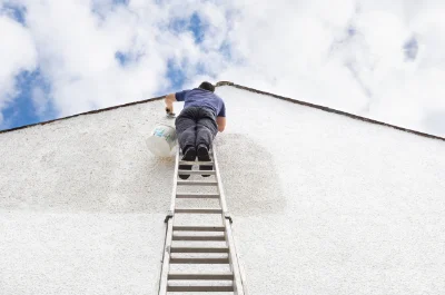 Peinture extérieure à la Vespière-Friardel — façades et ravalement